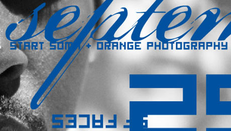 Orange Photography SF Faces