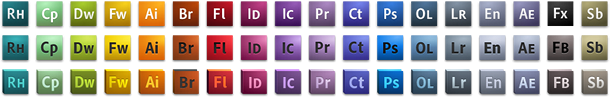 creative suite app icon evolution