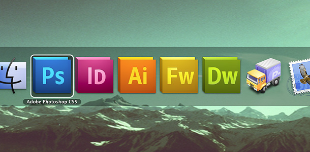 cs5 in application switcher